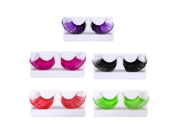 5 Pares De Cílios Postiços Femininos Para Decoração De Halloween Allinless