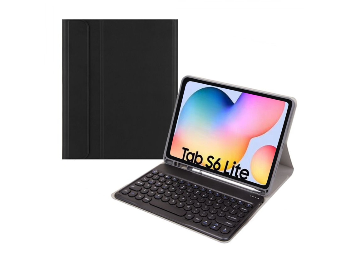 Capa de Teclado Bluetooth para Samsung Tab S8 Plus 12.4x800/t970 com Teclado Redondo XIAOMOYU
