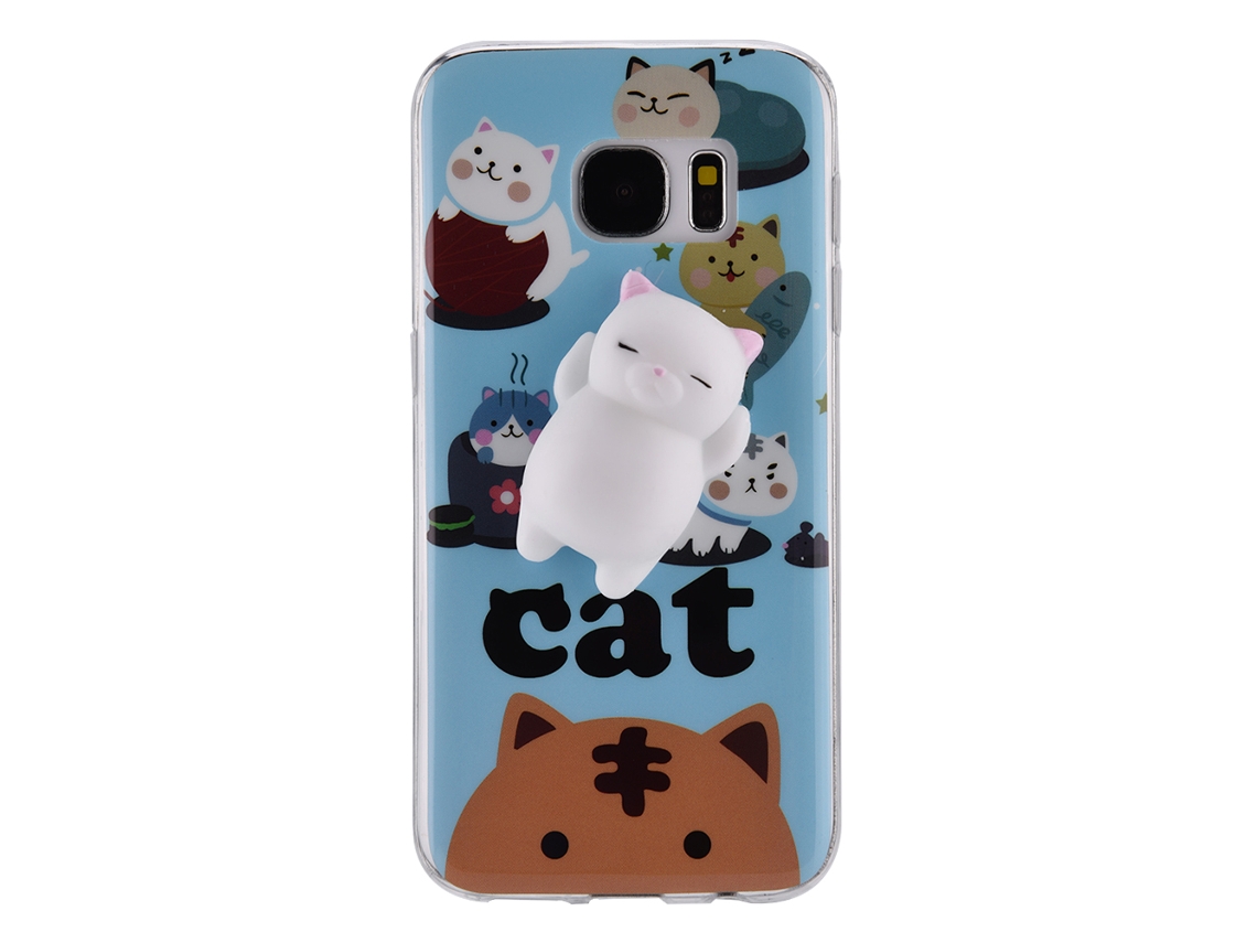 Capa de Proteção Antichoque para Samsung S7 EOOCOO em material Tpu+pc
