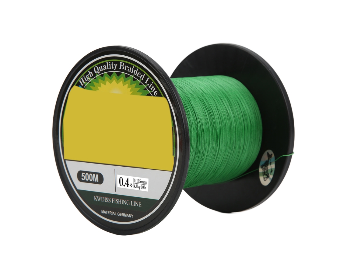 Linha de Pesca Pe 22lb 500m 8 Fios Verde