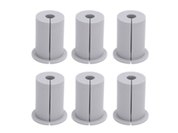 Kit de Vedantes para Cabo Ethernet 6pcs Silicone Passagem Parede 1 Polegada Grommet | S/MARCA