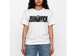 Rockinstone John Wick With Name White Adult T-shirt Size:xxxl