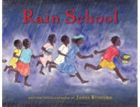 Livro Rain School de James Rumford  (Inglês)