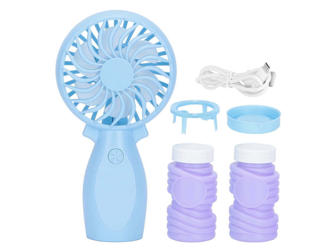 Máquina de bolhas Portátil Recarregável Bola de cor Deer Azul Crianças