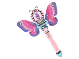 Primerox varinha Luminosa Musical com Som e Luz para Crianças 3 Anos+, Brinquedo de Fada de Jogo Falso Portátil