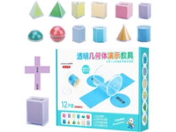 Formas Geométricas 3d Para Manipular | Formas 3d Para Ensino E Manipulação Matemática | Jogos Educat Gokoco