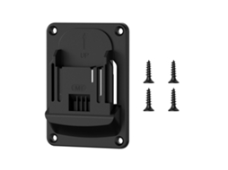 Suporte de Parede para Ferramentas Elétricas Suporte de Parede para Furadeiras e Parafusadeiras de Impacto. Preto. AQUAFORGE