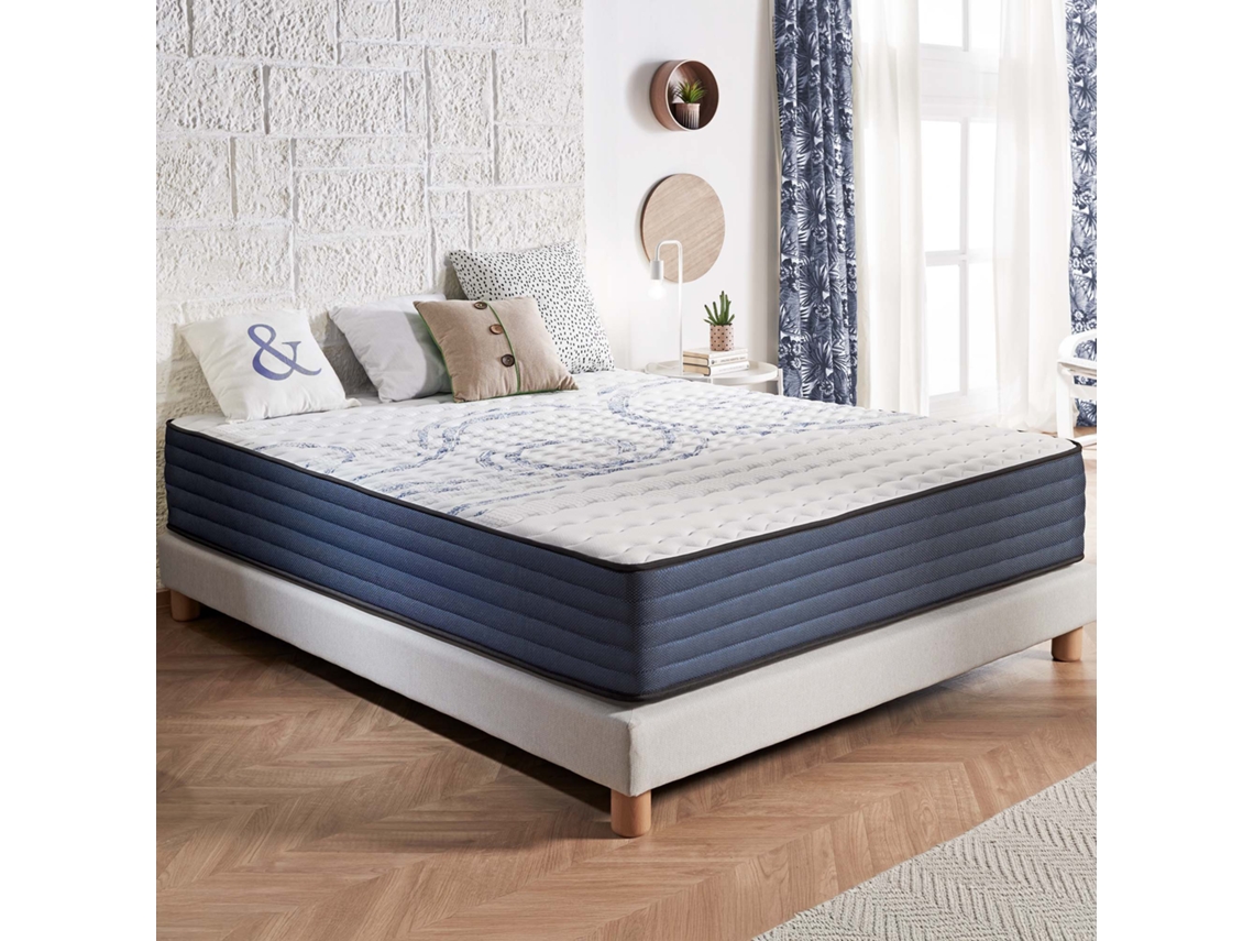 Colchão De Espuma Naturalex Perfect Dream, Viscoelástico, Blue Latex® E Reversível