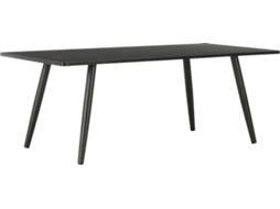 vidaXL Mesa de centro 120x60x46 cm preto