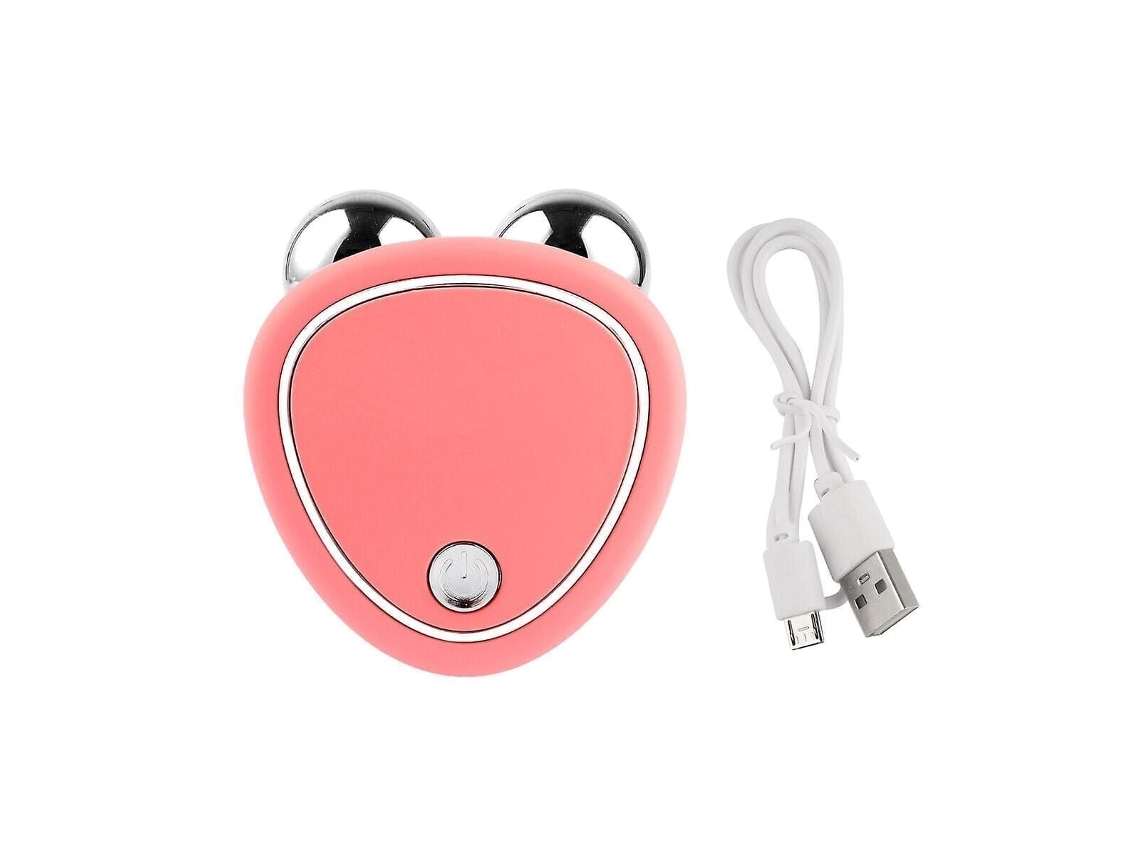 Massageador Facial Ems com Microcorrente Gua Sha, Máquina de Lifting Rolo Antirrugas. GOKOCO