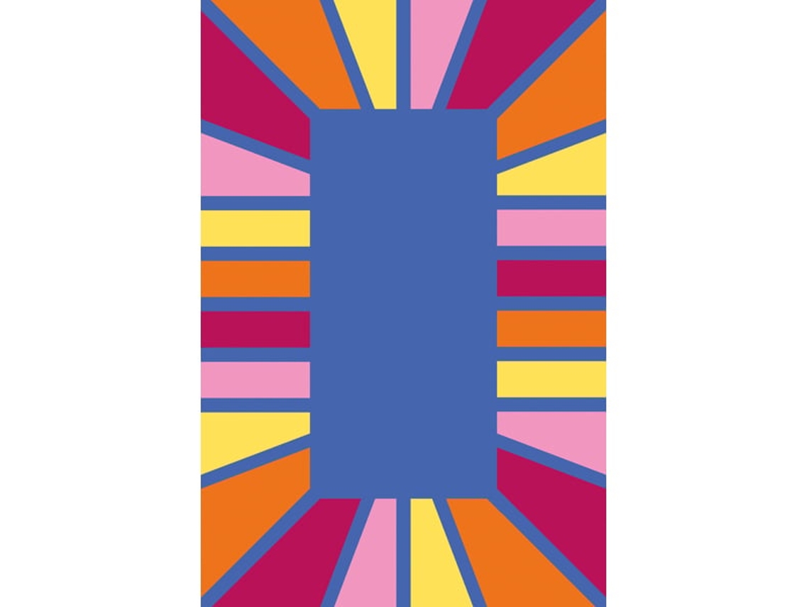 Tapete Retangular Multicolorido Eduplay Para Quarto Infantil, 300x200 Cm.