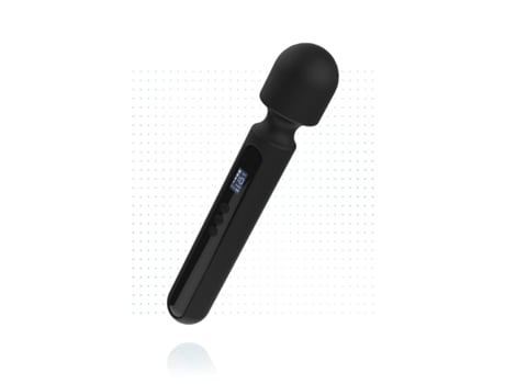 Blaq - Vibrador De Varita Súper Digital - Negro