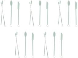Kit De Cuidados Faciais - Superfície Sólida E Durável, Lisa E Fácil De Limpar. Ideal Para Preparar Sobremesas