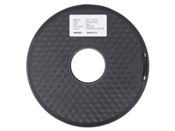 Filamento 3d 1.75mm Pla Preto Brilhante Macio Bobinado Ordenado Consumível Para Impressora 3d