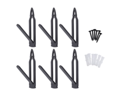 Suporte de Parede para Caveira Europeia 6pcs para Animais Pequenos