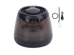 Ats altavoz Bluetooth Portátil Mini com Luz Rgb, Som Grave Relaxante e Rotação para Aliviar o Estresse
