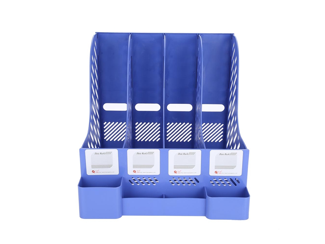 Organizador de arquivos e porta-revistas Golden Light (armazenamento e suporte)