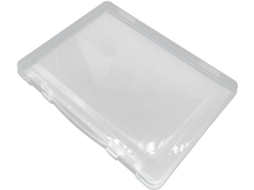 Caixa Organizadora Transparente Stobaza para Arquivamento de Documentos. 31x23x4,5 Cm Seguro Resistente