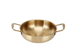 Panela de Aço Inoxidável para Macarrão Ramen Coreano 18cm S/MARCA