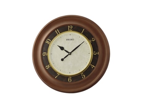 Relógio de Parede SEIKO Qxa646Z Plástico