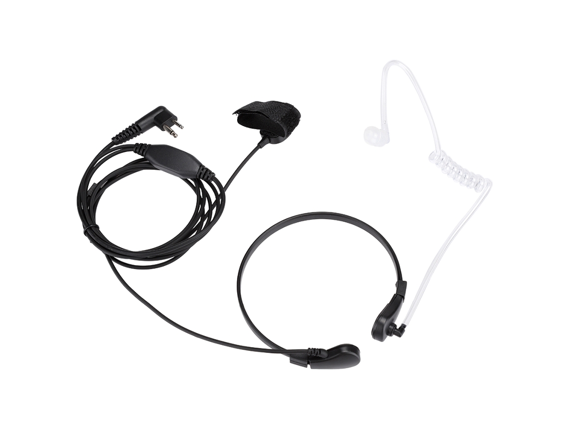Aetheria microfone de Gola com Fone de Ouvido para Rádio Bidirecional Gp300 Acessório Walkie Talkie