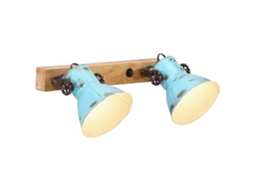 Wall Lamp, Wall Lamps Vidaxl Azul Ferro (n/a)