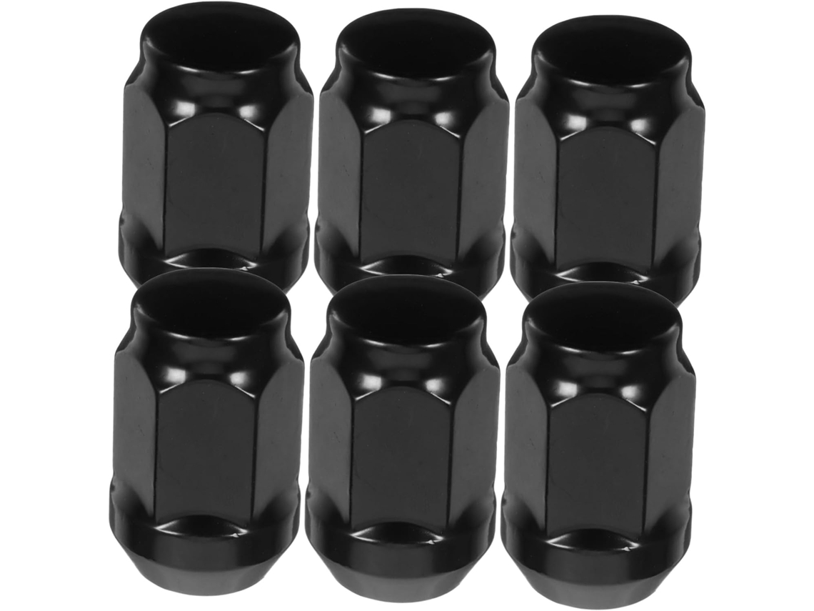 Conjunto de 10 Porcas Sextavada Cromadas Resistentes à Corrosão Para Proteção Das Rodas.