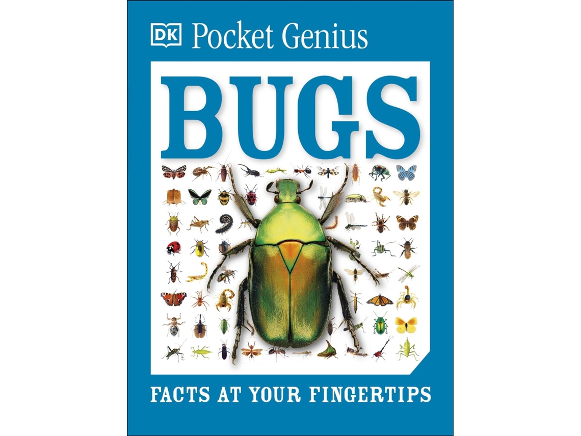 Livro Pocket Genius Bugs de Dk (Inglês)