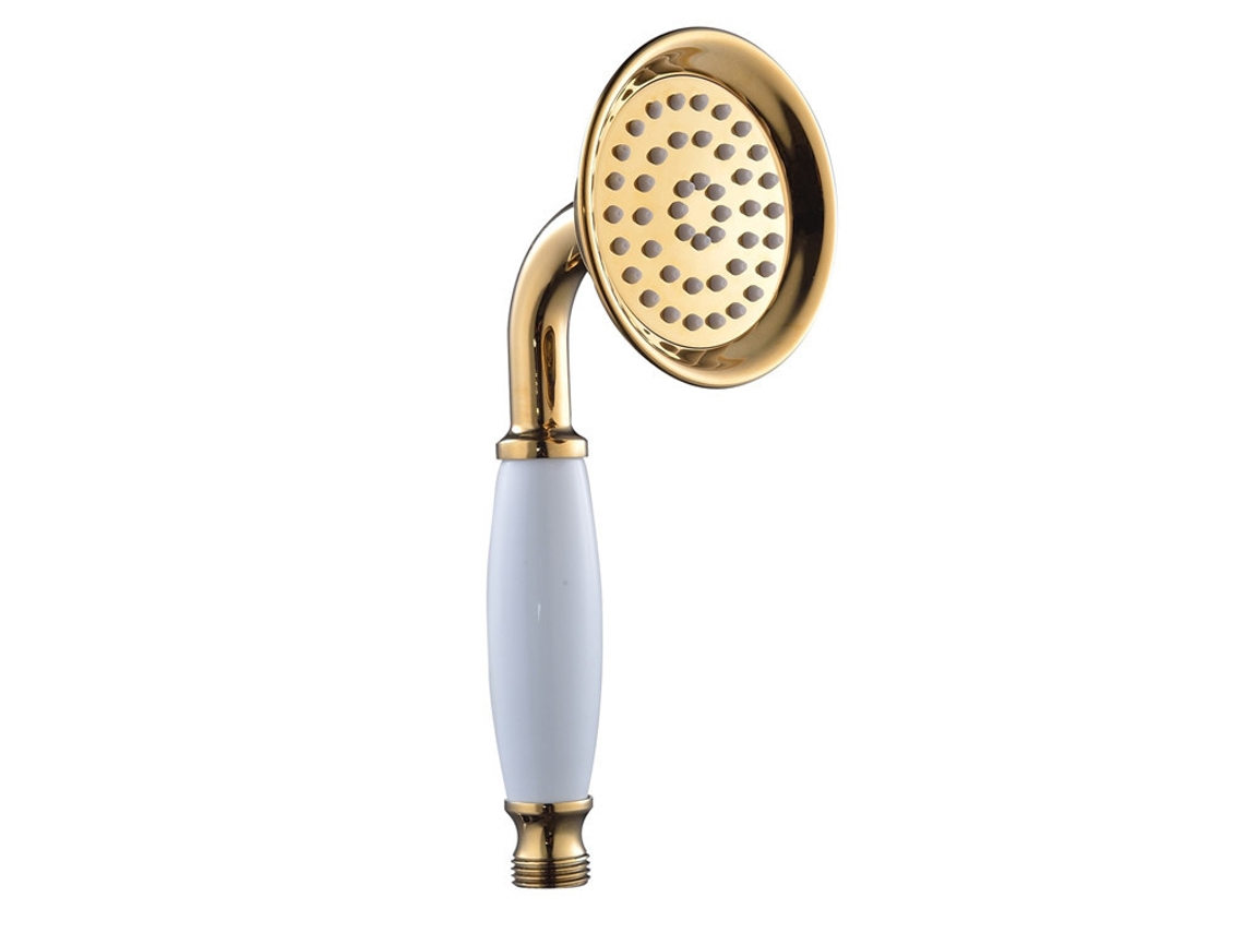 Lurelia Chuveiro Manual Latão Dourado Pequeno