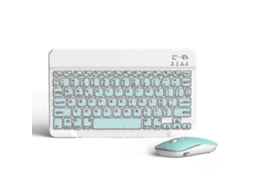 Conjunto de Teclado e Mouse Sem Fio Bluetooth para Tablet TAISHENGDA