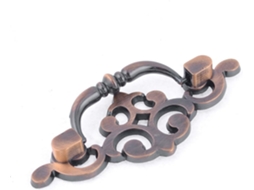 Puxador De Porta Aexit Furniture Cabinets Door Hardware Locks, Em Tom De Cobre, Com 10cm De Comprimento