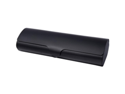 Estojo para Óculos em Alumínio Preto, Ultraleve e Resistente, de Grau AQUAFORGE