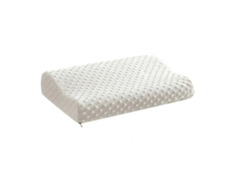 Lurelia Travesseiro Cervical, Espuma Viscoelástica, Ortopédico, Para Dormir De Lado, Branco