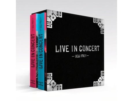 Livro LIVE IN CONCERT de UELI FREY (Inglês - Capa Dura)