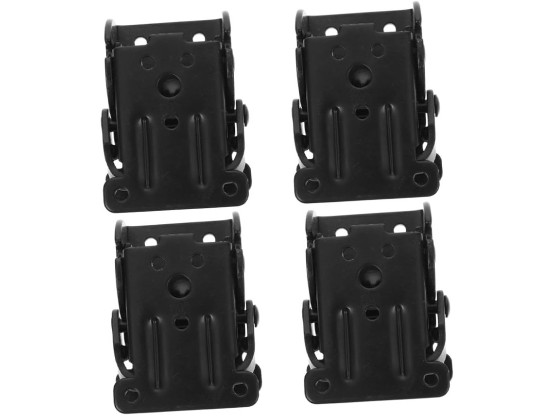 Conjunto De 4 Suportes Dobráveis Para Pés Cadeira, Dobradiças Mesas E