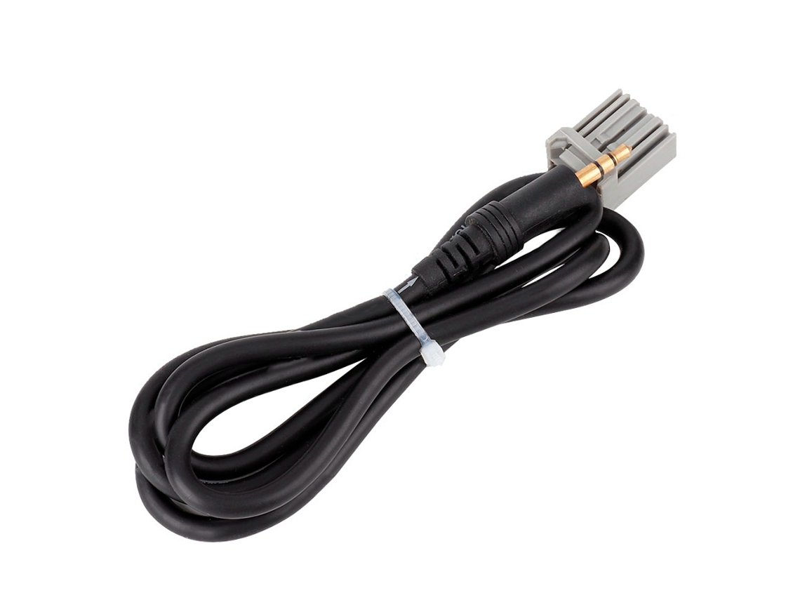 Cabo de áudio automotivo GPS de 3,5 mm com adaptador auxiliar para Honda Civic 2006-2013, CR-V e Accord. Conector de entrada. AQUAFORGE
