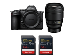 Z5 Ii + 135mm F/1.8 S Plena + 2 Sandisk 64gb Extreme Pro Uhs ii Sdxc + Ebook “20 Dicas para Fotos Que Impressionam” NIKON