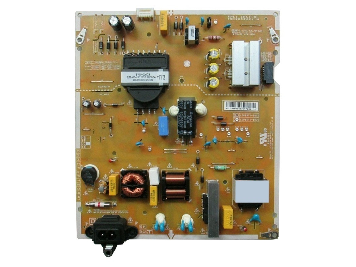 Fonte De Alimentação Para Tv Lg Eay64948701