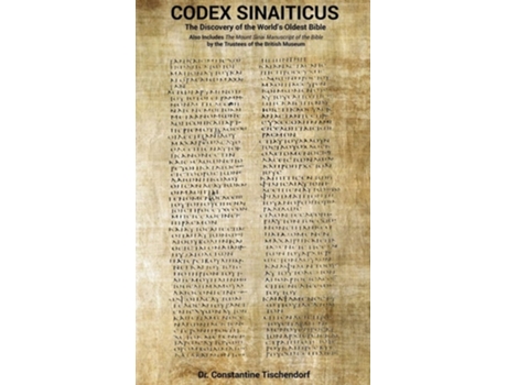 Livro Codex Sinaiticus de Constantine Tischendorf e Trustees British Museum (Inglês - Capa Dura)