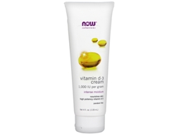 NOW FOODS Creme De Vitamina D-3 1000 Ui Por Grama 118 Ml 118 Ml
