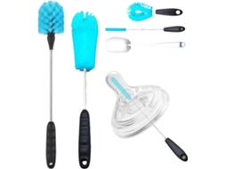 Conjunto De Escovas Para Limpeza De Mamadeiras, Conjunto De Escovas Para Limpeza De Mamadeiras, Conj Gokoco