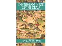 Livro the tibetan book of the dead de robert thurman (inglês)