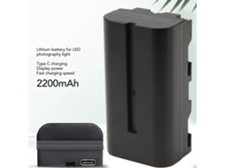 2026 batería Recargable de Litio Portátil Np F550 para Cámara Y Luz Con Type C
