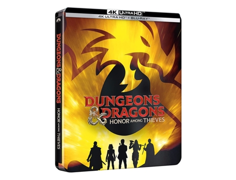 Blu Ray Dungeons & Dragon 4K Ultra Hd Steelbook - Dungeons & Dragons: Honor Entre Ladrones