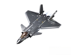 Aeronave Stealth J20ss da Sluban com aparência do ano M38-b1187