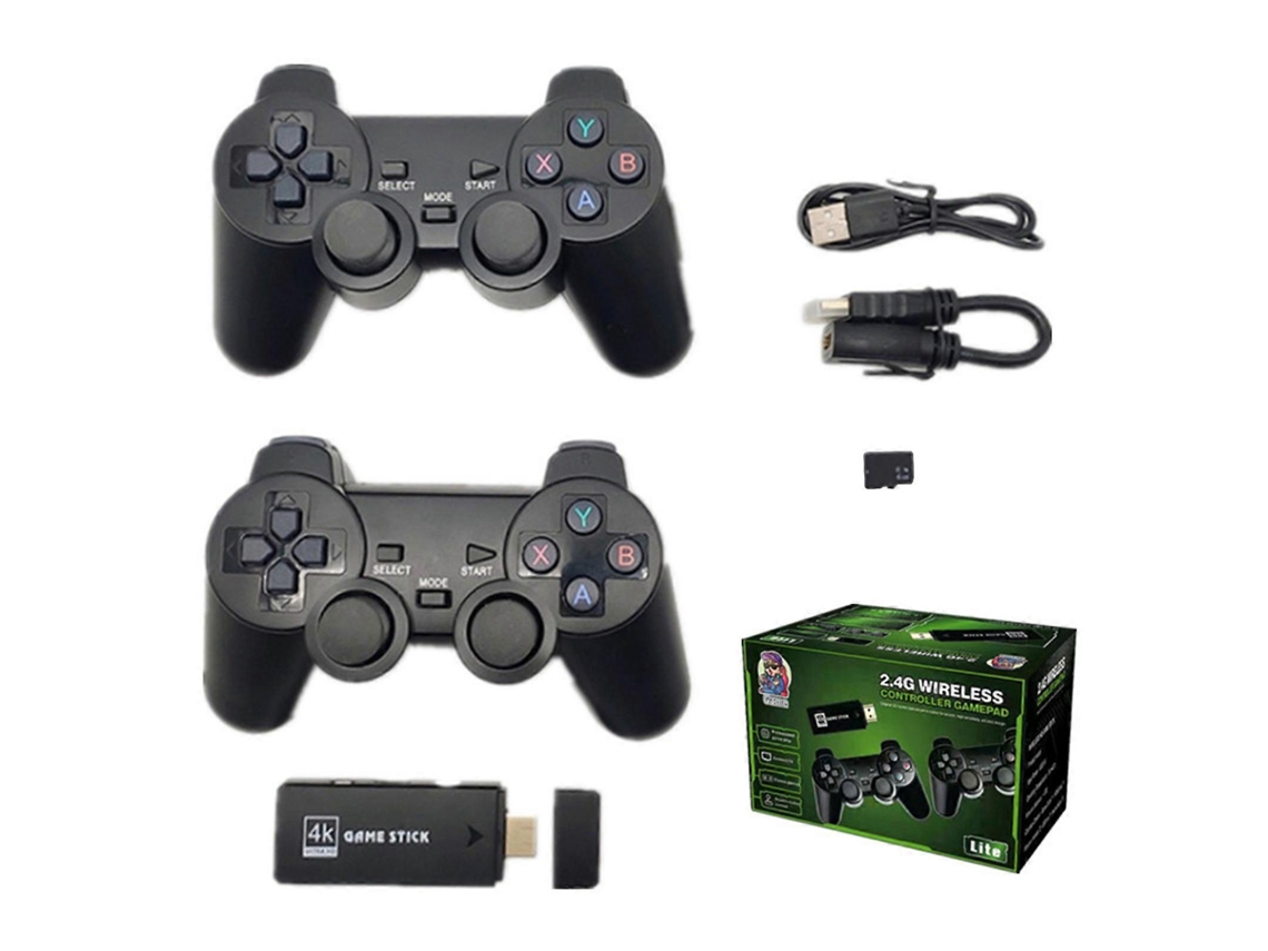 Console De Videogame Retrô Clássico Familiar 2.4g Sem Fio Ly Ebike
