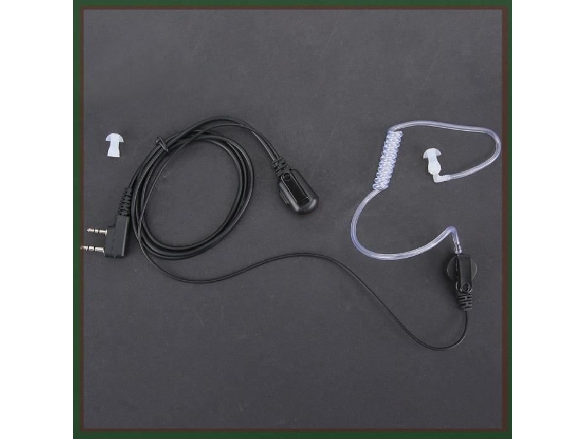 Fone de Ouvido Walkie talkie com Tubo Acústico e Luz, Qcs AQUAFORGE