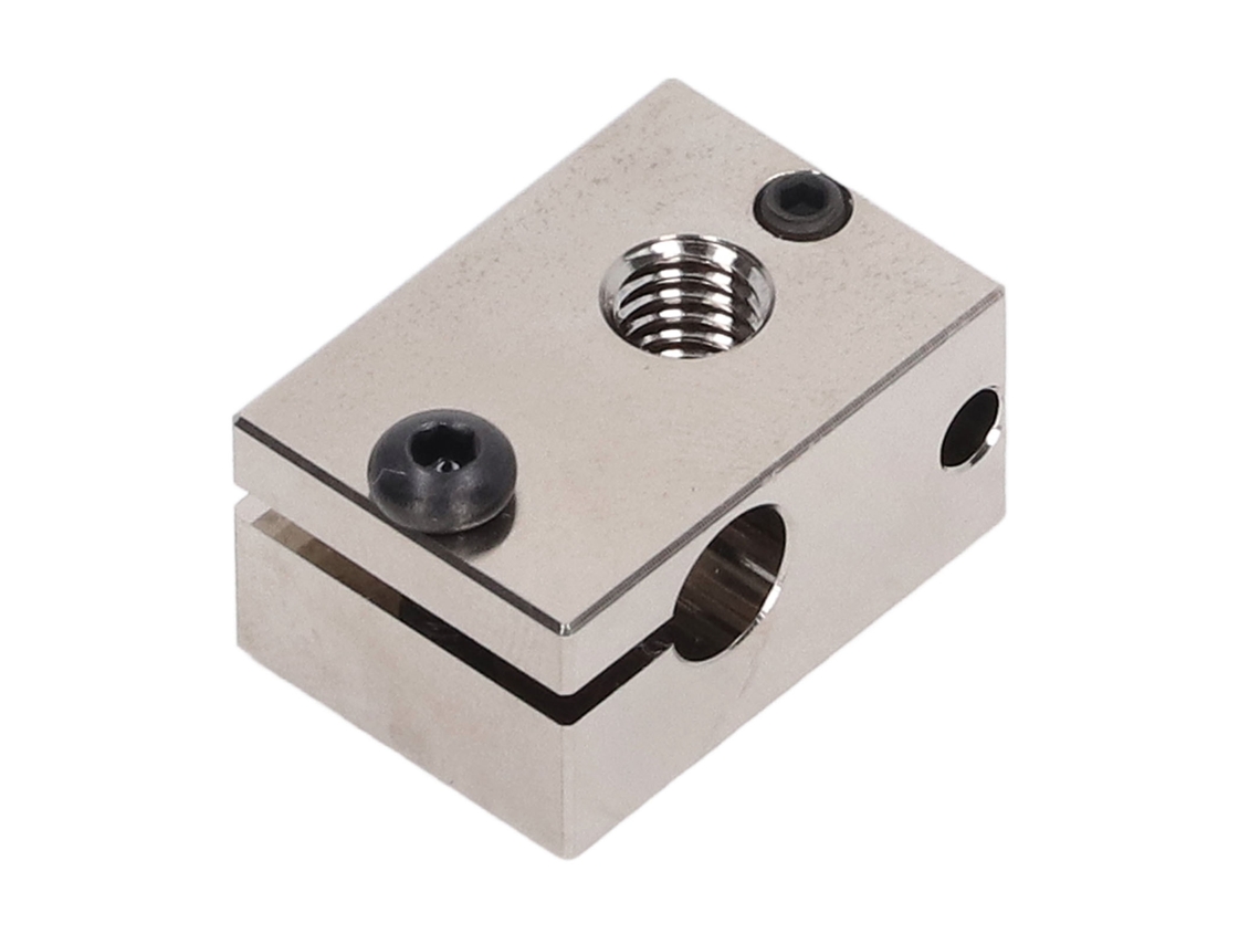 Bloque Calefactor De Latón Para Impresora 3d Resistente A Altas Temperaturas Para V6 Recubierto De Níquel