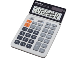 Calculadora Básica Tax MITSAI Cinzento (Outlet Caixa Aberta - 12 dígitos)