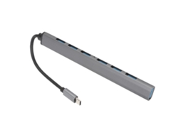 Junli dock Usb c de 7 em 1 de Ligação Imediata em Alumínio